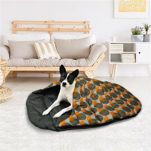 Outdoor camping dog cat bed cat sleeping bag sofa cushion outdoor cat house size pet bed cushion pet supplies