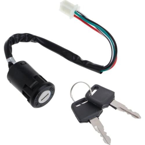 New Universal Motorcycle ATV Ignition Switch Key For Kawasaki Suzuki Yamaha Honda