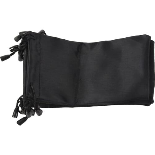 10 Black Sunglasses Eyeglasses Cloth Pouch Bag 7.1x3.5" HOT