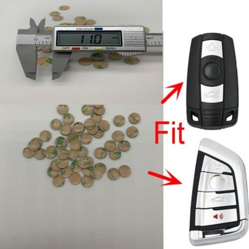 10pcs/lot, 11mm Oval Sticker Remote Car Key Emblem Logo Replacement for BMW 3 Series 5 Series 7 Series X3 X4 X5 X6