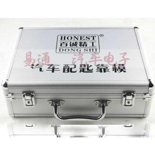 100% Original Honest 10 in 1 Auto Locksmith Tool Car Key Moulds for Key Profile Duplicating Moulding Tool Set Free Shipping