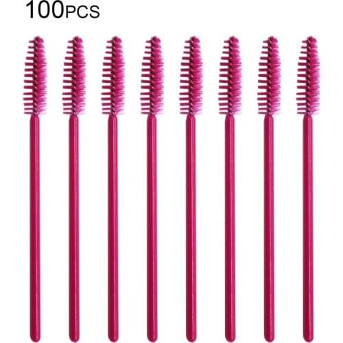 100pcs/lot Disposable Eyelash Extension Brushes Individual Applicators Mascara Brush Makeup Tool Cosmetic Accessories Hot New