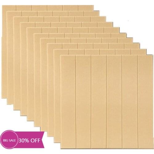 3D Wall Panel Imitation Wood Grain Siding Brick Peel and Paste Brick Panel Wallpaper Living Room Kitchen Background Wall Decals