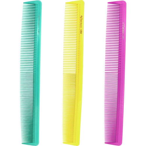 Antistatic 689 Barber Cutting Comb 3 Colors Salon Hairdressing Cut Comb Hair Professional 1 Pcs Unbreakable Haircut Styling Comb
