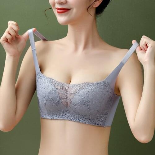 Push Up Wire Free Bra Bralette For Woman Lingerie Ladies Underwear For Young Woman Everyday Summer New Sexy Lace Womens Bra