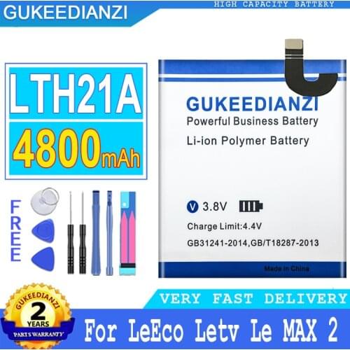 GUKEEDIANZI LeEco LE MAX2 X820 Phone Batteries