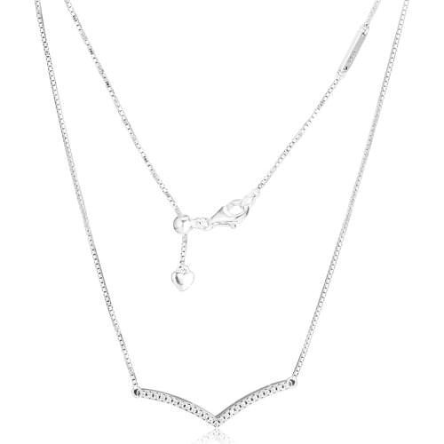 Shimmering Wish Necklaces 100% 925 Sterling Silver Jewelry Free Shipping
