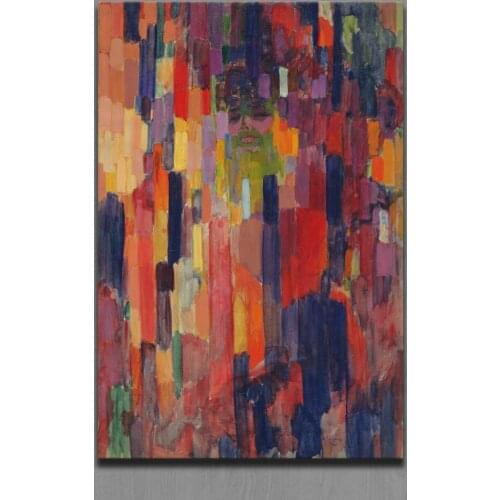 Wall Art Frantisek Kupka Mme Kupka among Verticals handmade Oil Painting On Canvas Wall Pictures For Living Room Home Decor