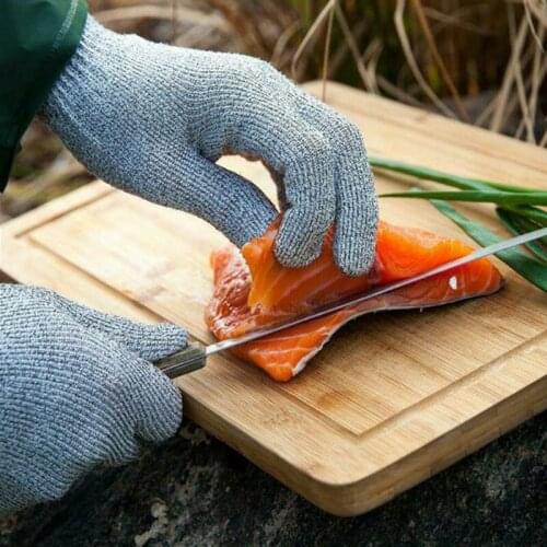 2Pairs Level5 Cut Resistant Gloves Kitchen BBQ Chef Work Protection Florist Gardener Carpenter Outdoor Hard Labor Work Wear G5
