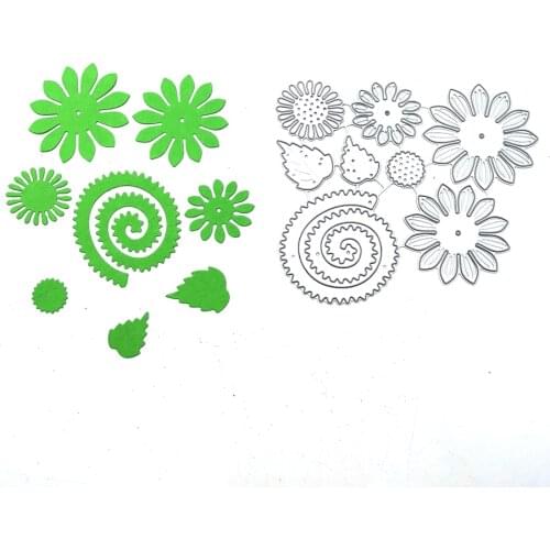 Julyarts 8PCS/SET Cutting Dies 2021 Dies Scrapbooking Soldes for Album Paper DIY Gift Card Decoration Embossing Dies New