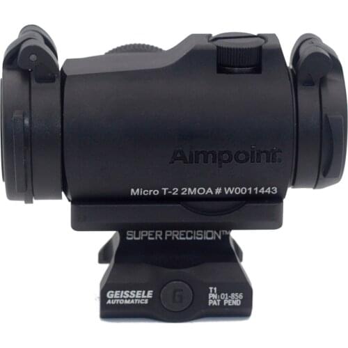 NEW arrival Red Dot Scope 2MOA T2 Sight Illuminated Sniper Red Dot Sight With Quick Release Tactical Rifescope Sight