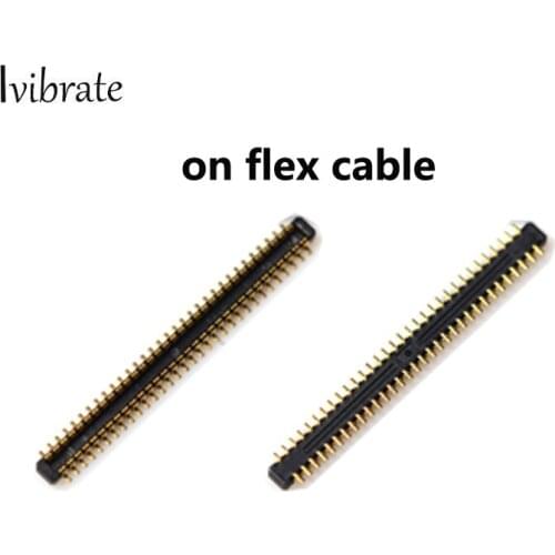 2pcs FPC connector For Letv LeEco Le 1 Pro x800 LCD display screen on flex cable For Letv LeEco Le 1Pro X 800
