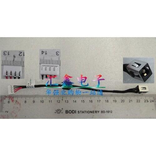 DC Power Jack with cable For QAL50 QAL51 DC30100J800 laptop DC-IN Flex Cable