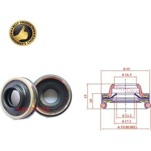 Free shipping,compressor oil seal For Nippon Denso 10S30B/10S30B/10S30C 1020B/10S20C R134a