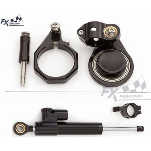CNC Motorcycle Stabilizer Steering Damper Mounting Bracket Support Kit For Suzuki GSXR600 GSXR750 06-10 GSXR1000 07-08 GSXR 600