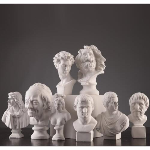 Scandinavian Statue, Gypsum Statue, Resin Handicraft, Creative Art, Living Room, Liquor Cabinet, Home Store Decoration