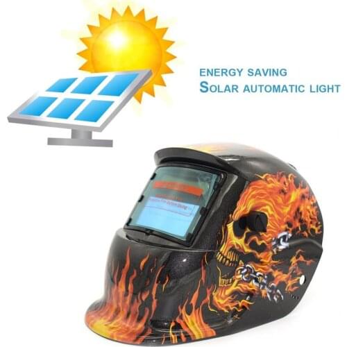 TIG MIG MMA Solar Powered Auto Darkening Adjustable Range Electric Welding Mask Helmet Welder Cap Welding Machine Plasma Cutter