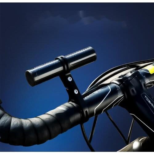 Bikex Handlebar Extender Extension Carbon Fiber Bracket Aluminum Alloy Clamp For Bicycle Speedometer Headlight Light Lamp Holder
