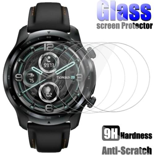 Tempered Glass Screen Protector For TicWatch S2 Pro 3 / Pro GTX E E2 C2 Protective Film HD Clear 2.5D 9H