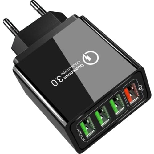 EU/US Plug USB Charger Quick Charge 3.0 For Phone Adapter for Phone Mate 30 Tablet Portable Wall Mobile Charger Fast Charger