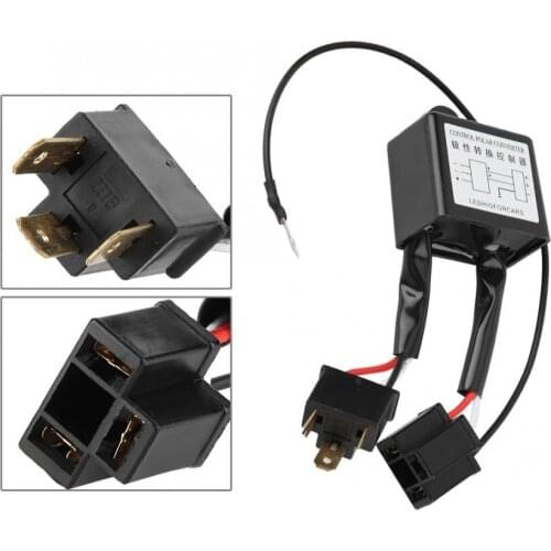 12V 35/55W LED Headlight Polarity Converter Decoder HID 2Pcs Polarity Converter Car Lights Accessories