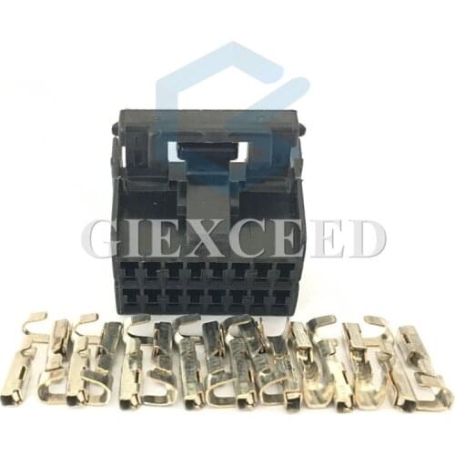 2 Sets 16 Pin 174046-2 Automotive Electrical Connector Car Plug For Benz