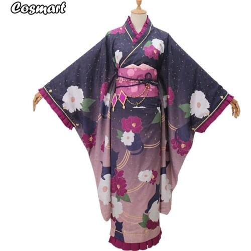 Anime Princess Connect Re:Dive Kyaru Black Cat New Year Kimono Dress Uniform Cosplay Costume Halloween Suit For Women Outfit 202