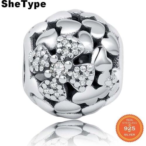 Jazaz Infinity New Arrival 2.5g White CZ Round Beads for Women Mother Jewelry Making Charm 925 Solid Sterling Silver