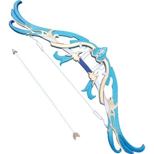 Game Genshin Impact Venti Cosplay Bow and Arrow Prop Weapons for Halloween Christmas Party Costumes Accessories Custom Hand Made