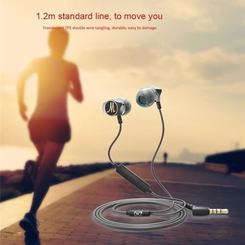 Hot! Earphones QKZ DM7 Special Edition Gold Plated Headset Noise Isolating HD HiFi Earphone Built-in Mic