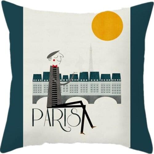 Love Mr Mrs Couples Cushion Cover Polyester Sweet Lovers Pillowcases Home Decor Wedding Decoration Pillow Cover 45*45cm