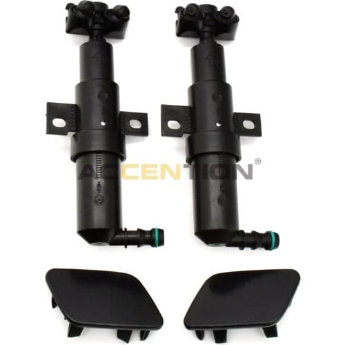 New For VW Passat B6 2006 2007 2008 2009 2010 2011 Front Bumper Headlight Washer Lift Cylinder Spray Nozzle Jet And Cover Cap