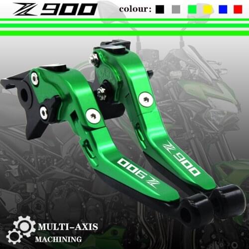 For Kawasaki Z900 Z 900 2017 2018 2019 2020 2021 Motorcycle Accessories Adjustable Folding Extendable Brake Clutch Levers