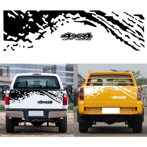Lathe car sticker DIY vinyl film after decals For Nissan NAVARA NP300 ford Ranger off-road vehicle accessories