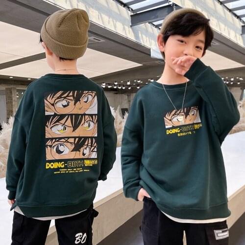 Perfect Spring Autumn Boys Sweatshirts Jacket Coat Kids Outwear Teenager Tops Children Clothes Cotton High Quality