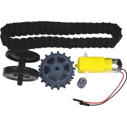 Smart Tank DIY Parts Tank Track Conveyor Belt TT Motor Drive Wheels Accessories