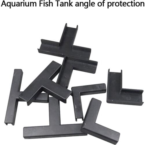8mm/12mm/15mm/20mm ID Corner guard Protective Angle to prevent collision Angle Aquarium fish tank trilateral protect horn 1 Pcs