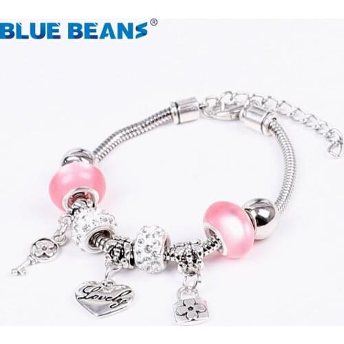 Bracelets For Women Jewelry Beads Bracelet Charms Chakra Bracelet Love Girls Bracelet Wholesale Stainless Steel Boho Punk 2020