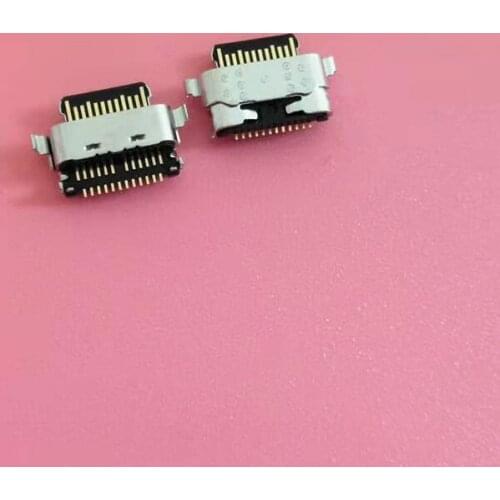 20PCS USB Charging Port Dock For Motorola Moto P50 XT1970-5 One Action XT2013-1 Vision P40 G7 Play Charger Connector Socket