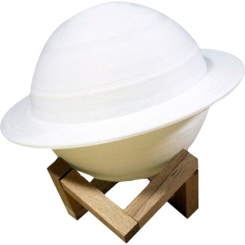 3D Saturn Lamp Moon Lamp 16 Colors Change Press Usb Led Night Light Sky Planet Moon Light Home Decor Gift