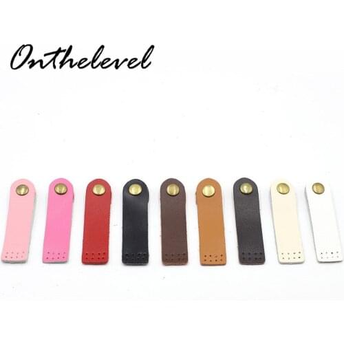 5PCS/Lot DIY Handmade Wallet Purse Hasp Buttons Clasp for Handbag Card Pack Clutch Bag Buckle Accessories Genuine Leather