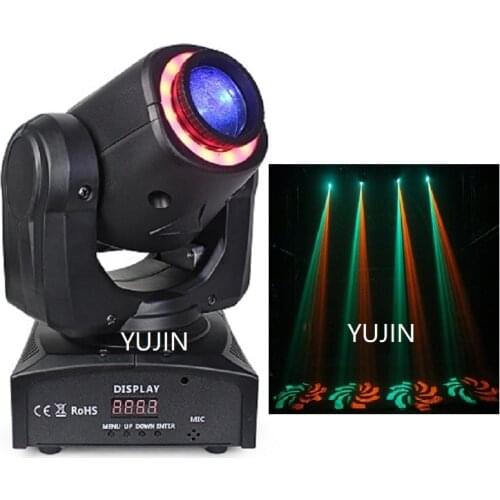 6pcs/lot New strip led 30w mini moving head