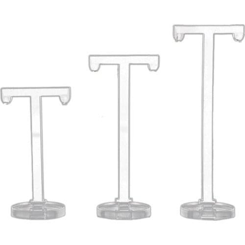 3Pcs Acrylic T Shape Earring Display Earring Holder Earring Stand Jewelry Organizer Earring Jewellery Showing