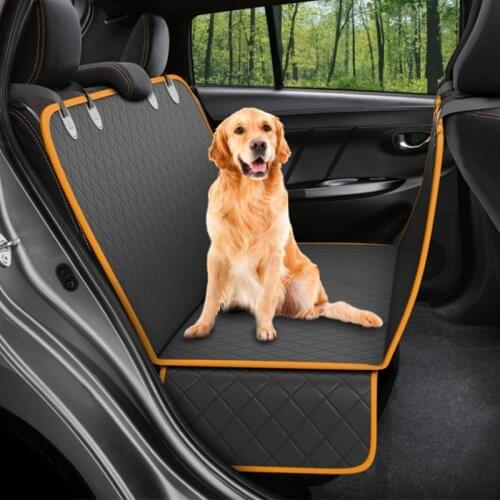 Car Mat Waterproof Pet Dog Cars Front Seat Mat Hammock Cushion Protector Waterproof and Anti-dirty Mat Folding and Dual-use