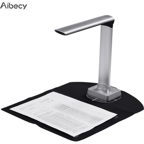 Aibecy BK30 Document Camera 5 Mega-pixel High Definition Portable Book Scanner Capture Size A4 Scanners for File Recognition