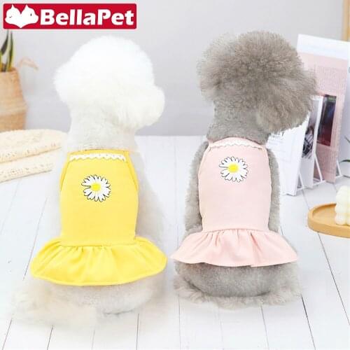 Cute Dog Clothes for Small Dog Clothes Summer Pet Dress Clothes for Dog Accessories French Bulldog Clothes Dress Chihuahua Pug