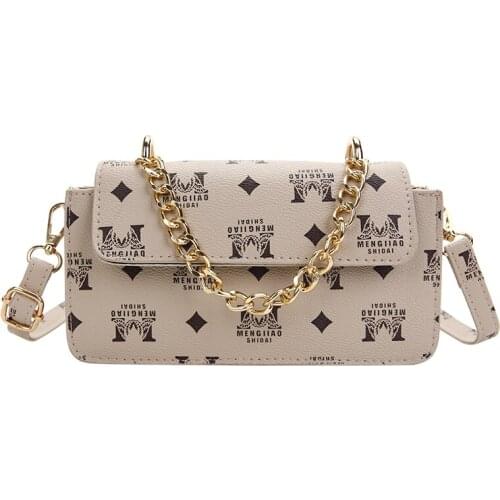 Fashion designer Shoulder Bags Retro Casual Women Totes crossbody bags Female Leather Solid Color Chain Handbag for Women 2021