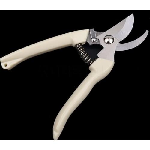Anti-slip Stainless steel pruning scissors cutting tools Garden Fruit Tree Pro Pruning Shears Scissor Grafting cutting Tool