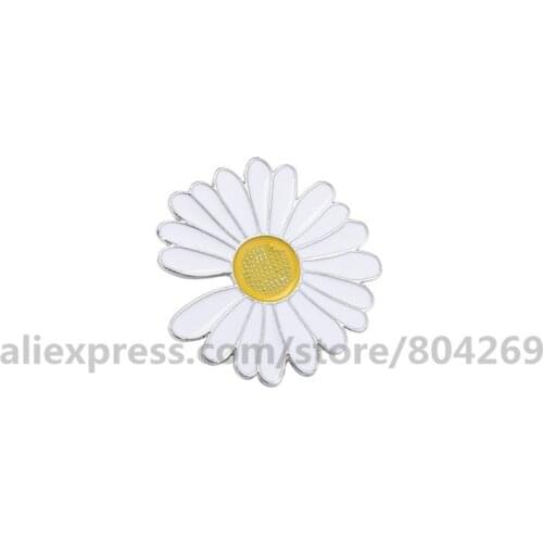 New Fashion Korea Style Daisy Necklace Hip Hop Version Simple Designs Daisy Pendant Necklace Hot Sales