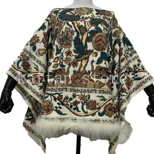 New Fashion Summer Thailand Holiday Beach Sexy Women Feather Silk Blouse европейская одежда Bohemian Floral Tops With feather